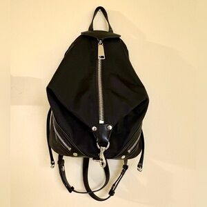 REBECCA MINKOFF NWOT Backpack with Dust Bag and Silver Hardware, No Callouts